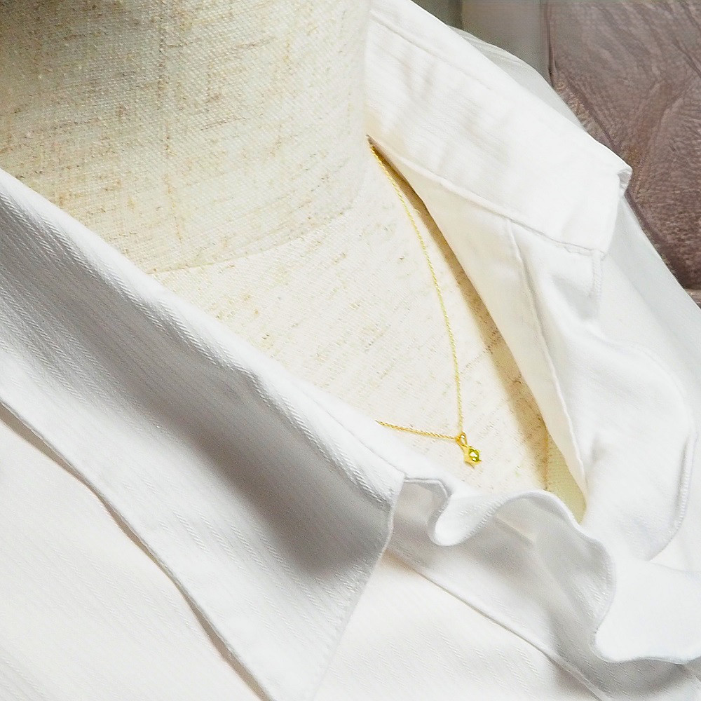 Ｋ１８ ペリドット 毎日着けたい 重ね着けしたい ８月 の 誕生石 のネックレス　送料無料