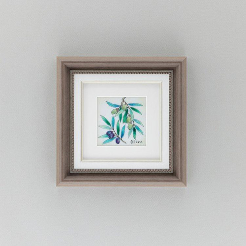七宝焼アートフレーム オリーブ 絵画 七彩工房 nanasaikobo 通販