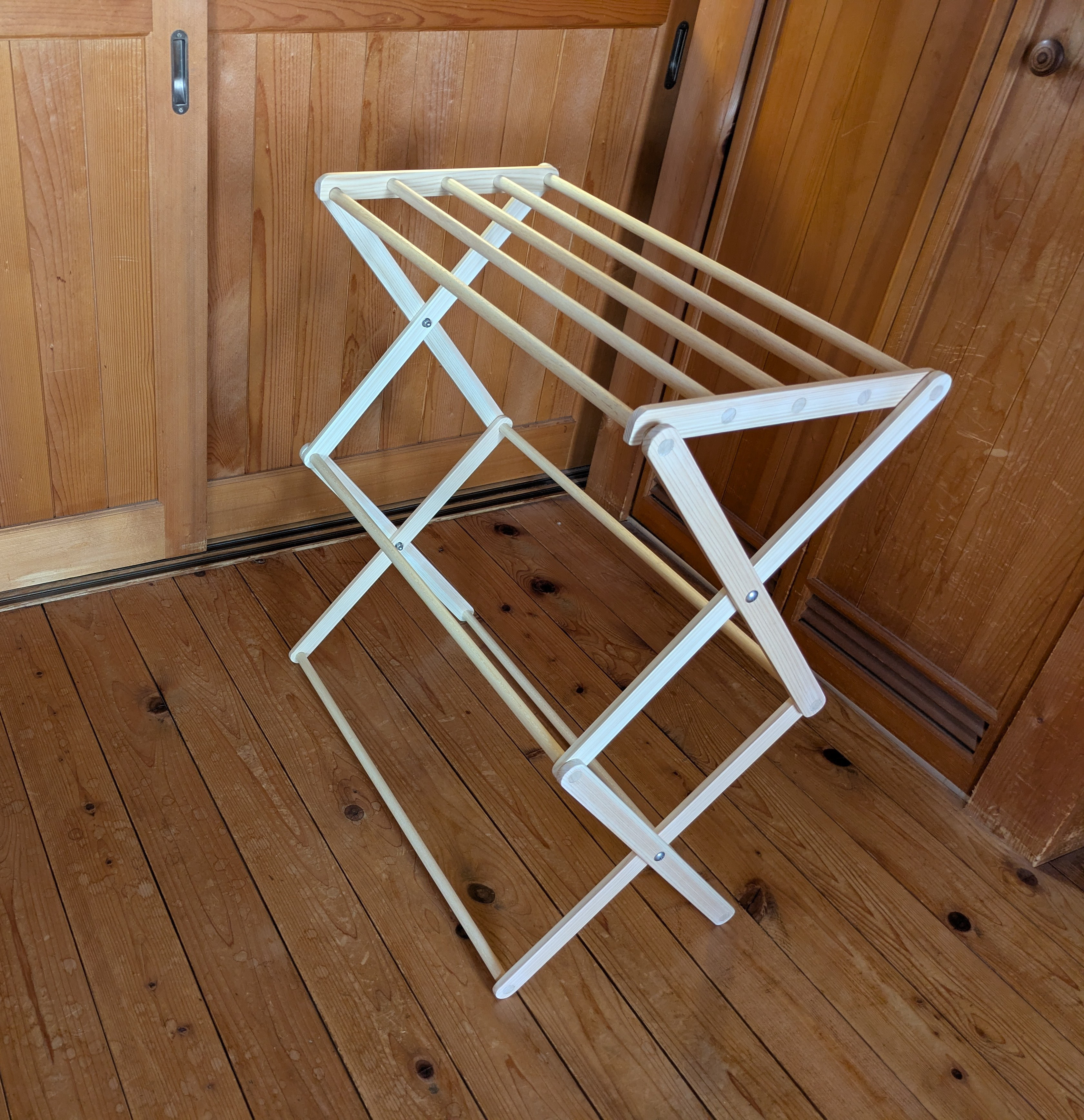 木製クロスドライヤー　大　奥行き340ミリタイプ