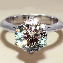 ✦最高級 Moissanite モアサナイト 2,0ct ホワイト ダイヤモンド