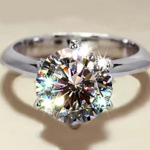 ✦最高級 Moissanite モアサナイト 2,0ct ホワイト ダイヤモンド