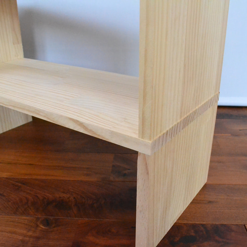 コの字棚 2個セット｜スタッキング棚 収納棚 食器棚 ディスプレイ台 オーダー可 コの字棚 2個セット｜スタッキング棚 収納棚 食器棚