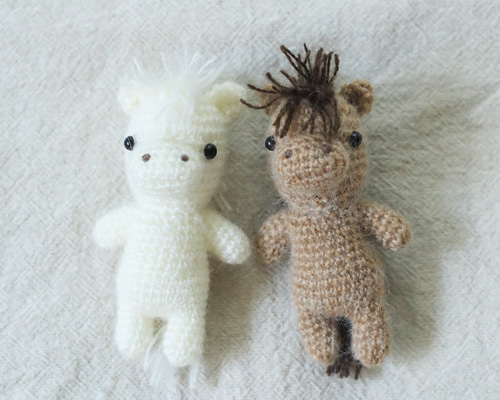 専用⭐馬のあみぐるみ うまのあみぐるみ〜。あめた