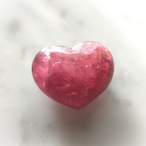 ルベライト ピンクトルマリン ハート 天然石 コレクション 28.80ct