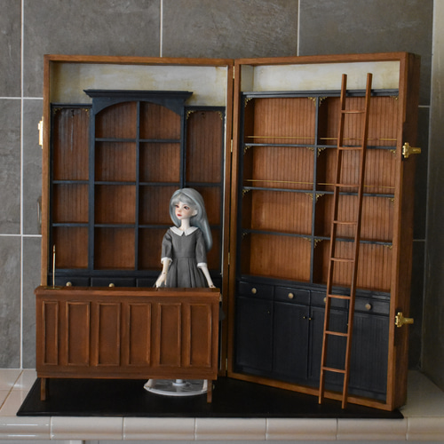 トランク型ミニチュア家具 1/4サイズ【Vieux magasin】 その他