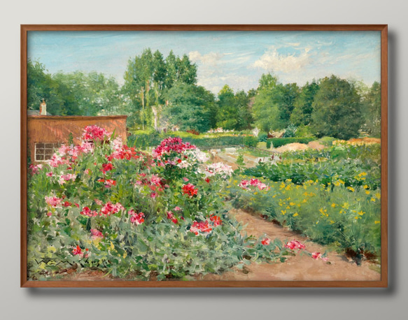 15920□ポスター アート 『ウィリアム・メリット・チェイス』北欧 A3