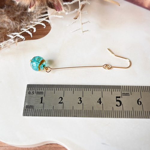 懐かしのヨーヨー♡水風船のピアス/イヤリング ピアス（フック