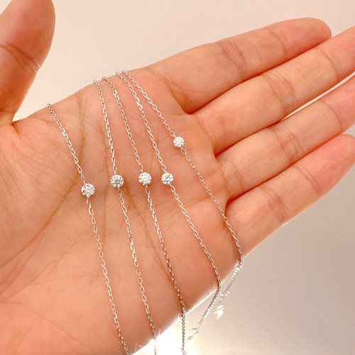 即納】 14kgf 一粒ダイヤ 0.2ct ブレスレット 送料無料 ブレスレット