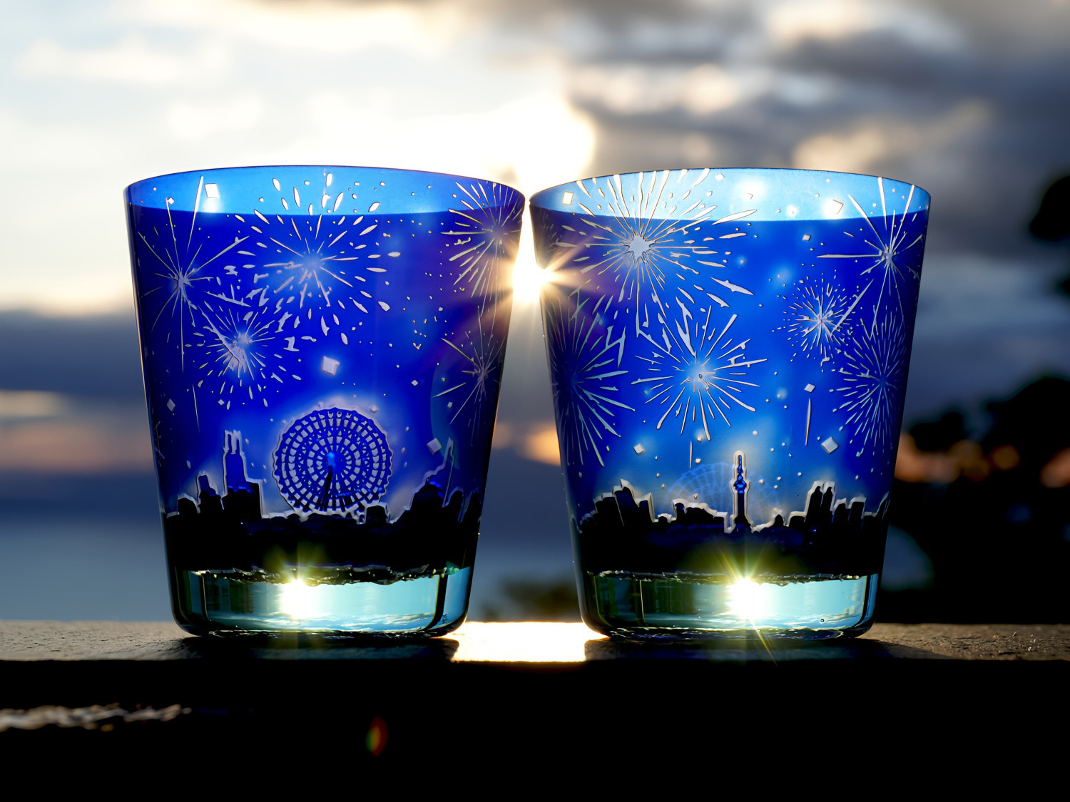 彩貴・蒼き宵華火