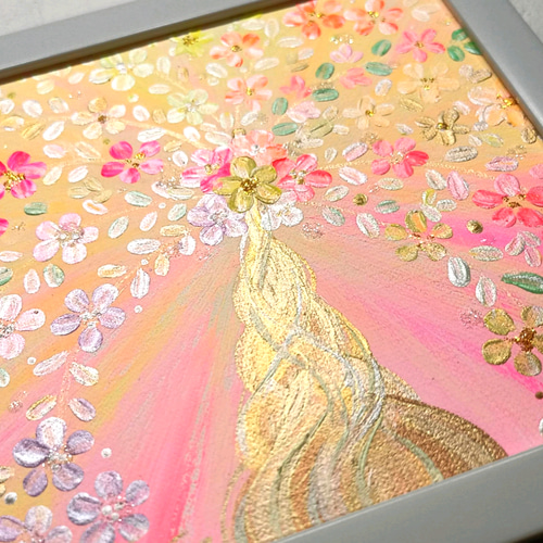風水開運絵画＊幸せの木  金のなる木 恋愛運　愛情　金運　仕事運　くじ運　当選 風水開運絵画＊幸せの木 金のなる木 恋愛運 愛情 金運