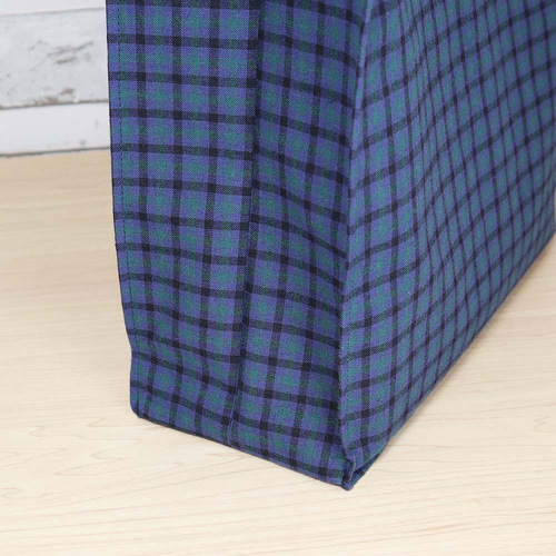 1515様　紺×ファミリア風チェック緑 1515様 紺×ファミリア風チェック緑 1515様 紺×ファミリア風