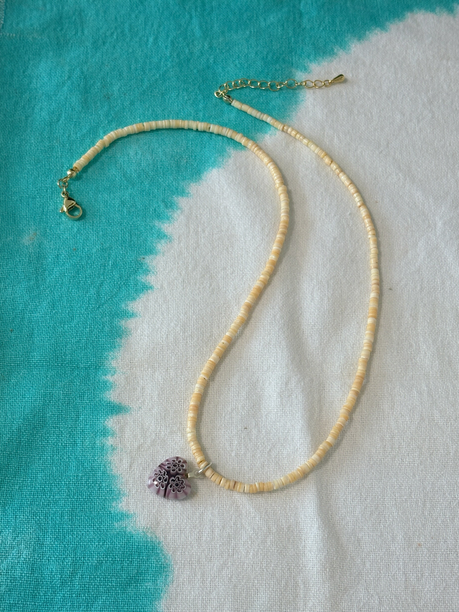 ベネチアンビーズネックレス