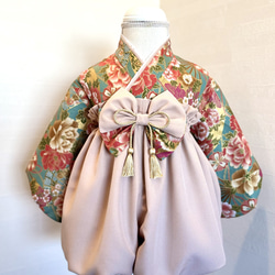 扇牡丹×ピンクベージュ （※ご購入前に商品説明をご確認ください。商品受取完了通知までがお取引となります） 4枚目の画像