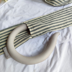 【SALE】ネックリング　ネックアイス　クールネック　熱中症対策　アイスネック　アイスリング　ストライプ　ボーダー 3枚目の画像