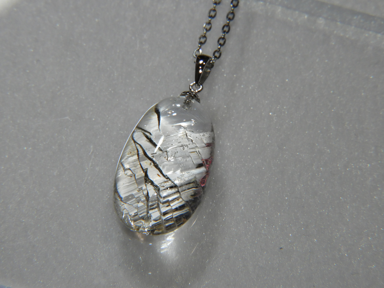 揺るがない№１水晶！ガネーシュヒマールさんの貴重なヒマラヤ水晶原石ペンダント！メイドインジャパン！ヒマラヤ７７