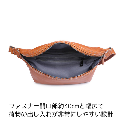 ボディバッグ 本革 レザー ショルダーバッグ ボディーバッグ ワン