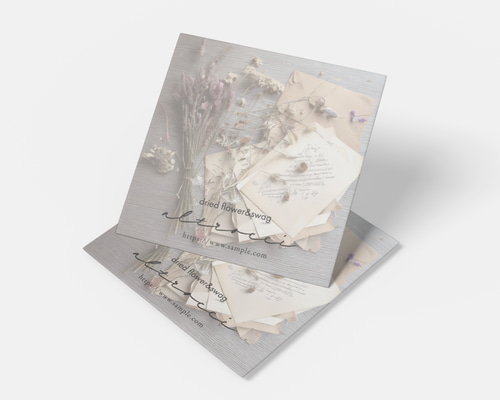 SQ-38】人気の正方形(55mm)アクセサリー台紙／ピアス台紙／ショップ