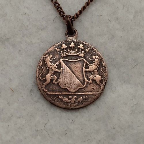 オランダ領東インド会社の古いコインネックレス ネックレス