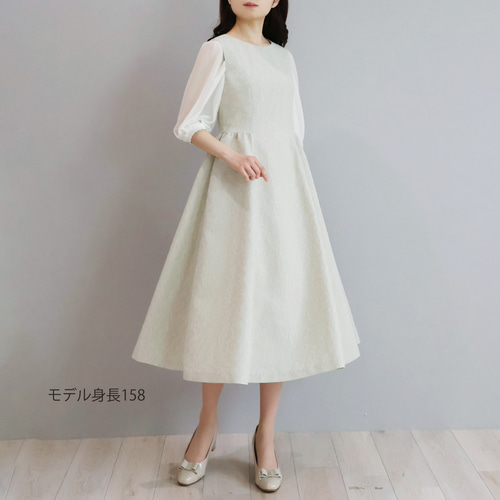 二の腕を出したくない方におすすめ！】パフスリーブパワーネット