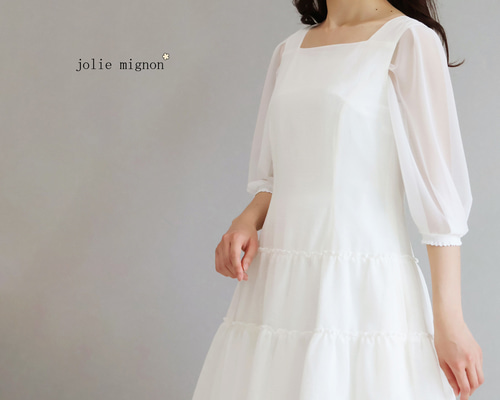 二の腕を出したくない方におすすめ！】パフスリーブパワーネット