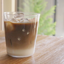 〈 mist 〉  tumbler ｜ タンブラーグラス - swallow 1枚目の画像