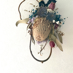 スモークツリー スワッグ ドライフラワー hanamame 通販 16356526