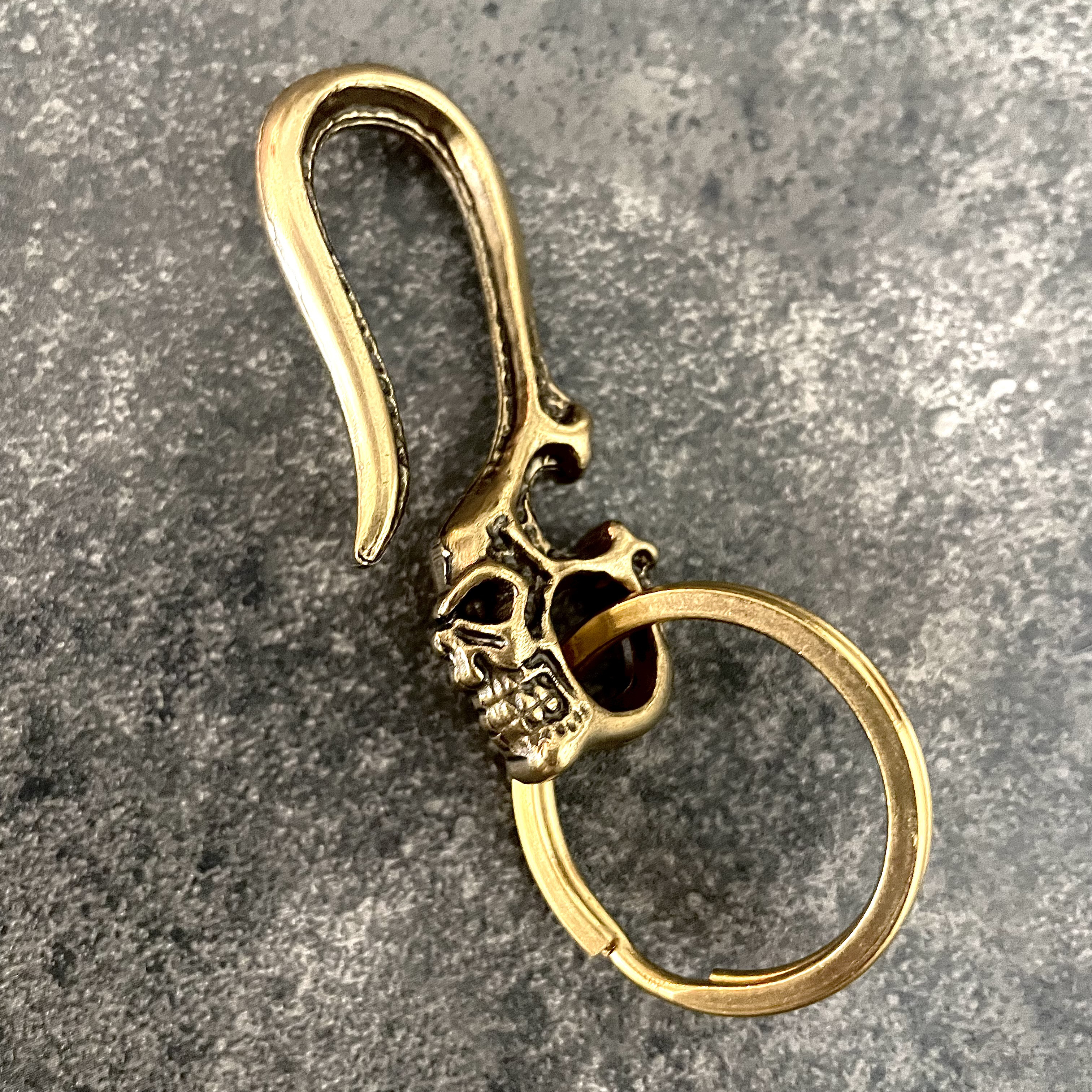 骸骨 キーホルダー kmrii 大型フック