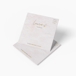 くすみ43★両面ポイントカード／メニュー表／スタンプカード／予約表ショップカード a2f0091eeaf4ba714dd167e1448ecc