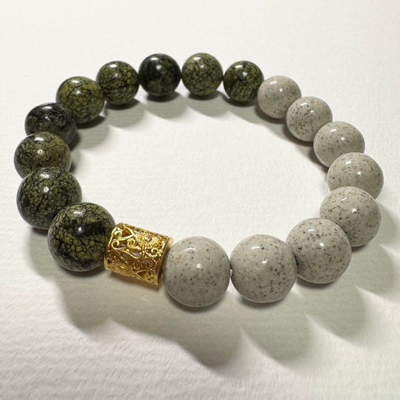 北投石 薬王石】神秘の力を宿す 癒しの天然石ブレスレット