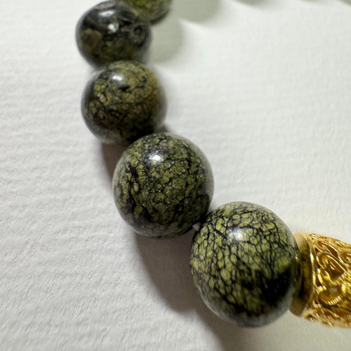 北投石 薬王石】神秘の力を宿す 癒しの天然石ブレスレット