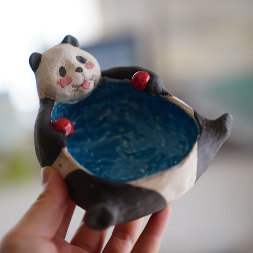 b*o様 作家器　パンダ碗　258 作家器 パンダ碗 258 - メルカリ