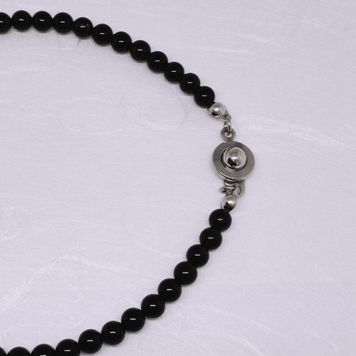 AAAモリオン丸4mmブレスレット内径14cm 幸運を呼ぶ 持ち主を守る 心の