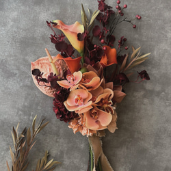 白木蓮のブーケ □和装ブーケ□ マグノリア アーティフィシャル