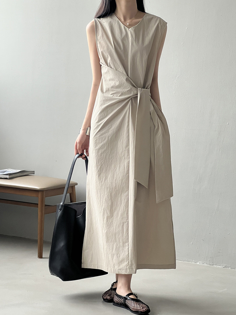 ノースリーブワンピース【返品・交換可】品質最優先25-212