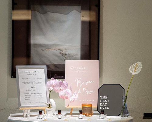 ウェルカムスペース 結婚証明書:香水セット柑橘系ver. その他オーダー