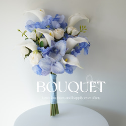 アーティシャルフラワーブーケ　ウエディングブーケ Qunflower アーティシャルフラワーウェディングブーケ（クラッチ