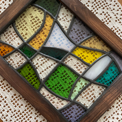 ステンドグラス パネル 昭和レトロ 和モダン 障子 その他インテリア