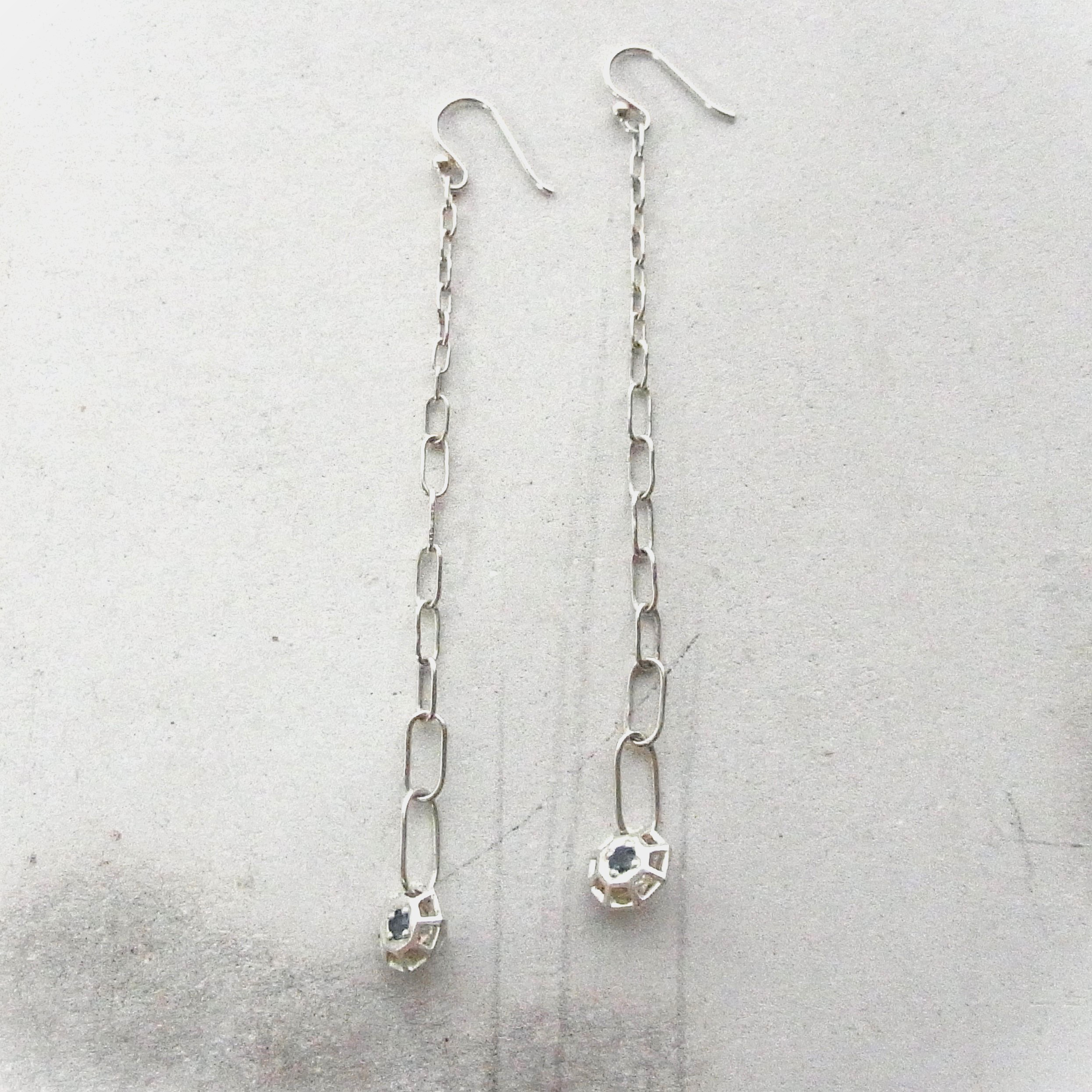 JEWEL ピアス / SV925,ロンドンブルートパーズ