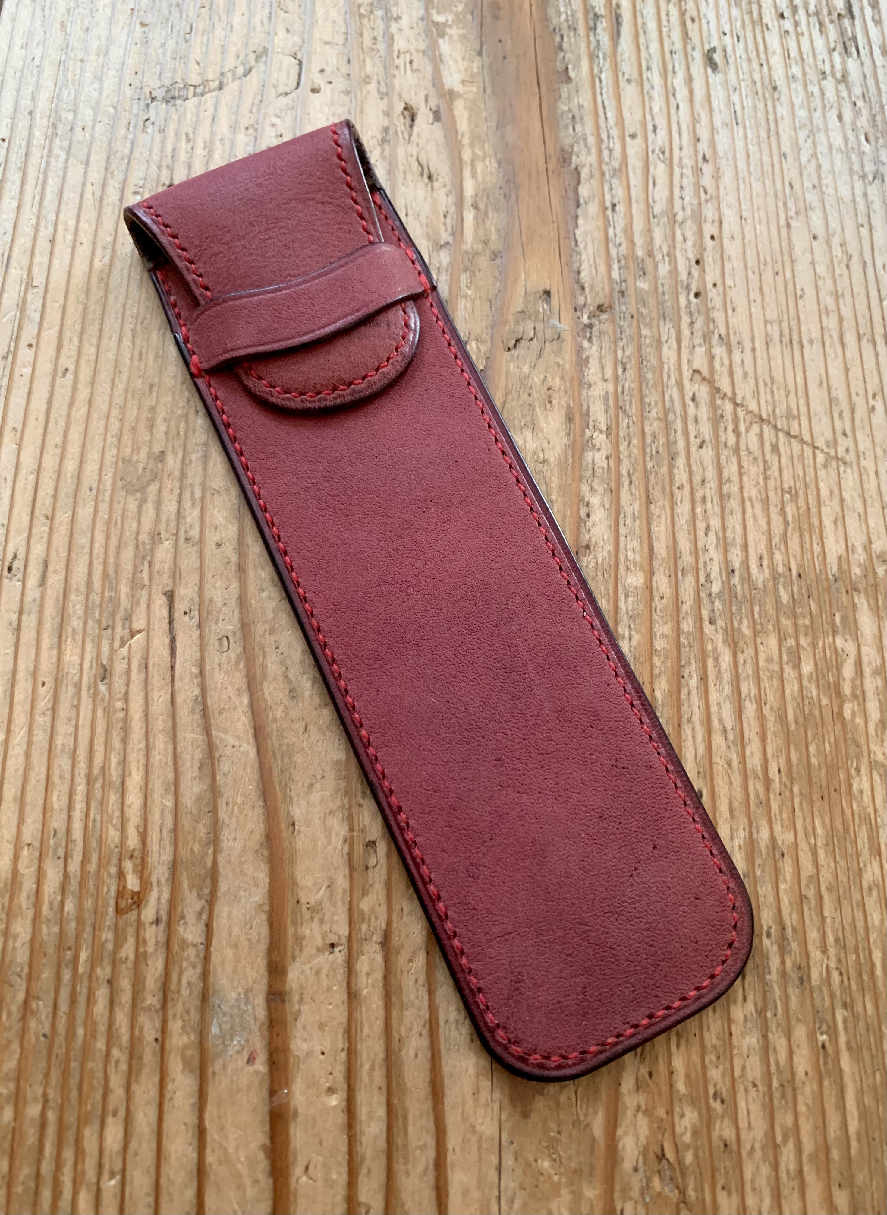 手縫いの革のペンケース 『Pentopo - "Pacca - Carpincho" Topolino546』 10,010円