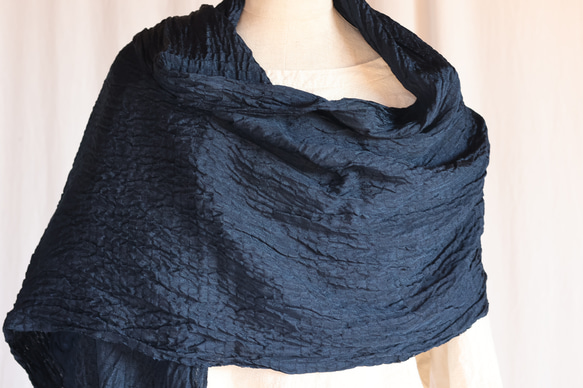 縮シルクストール 3枚目の画像