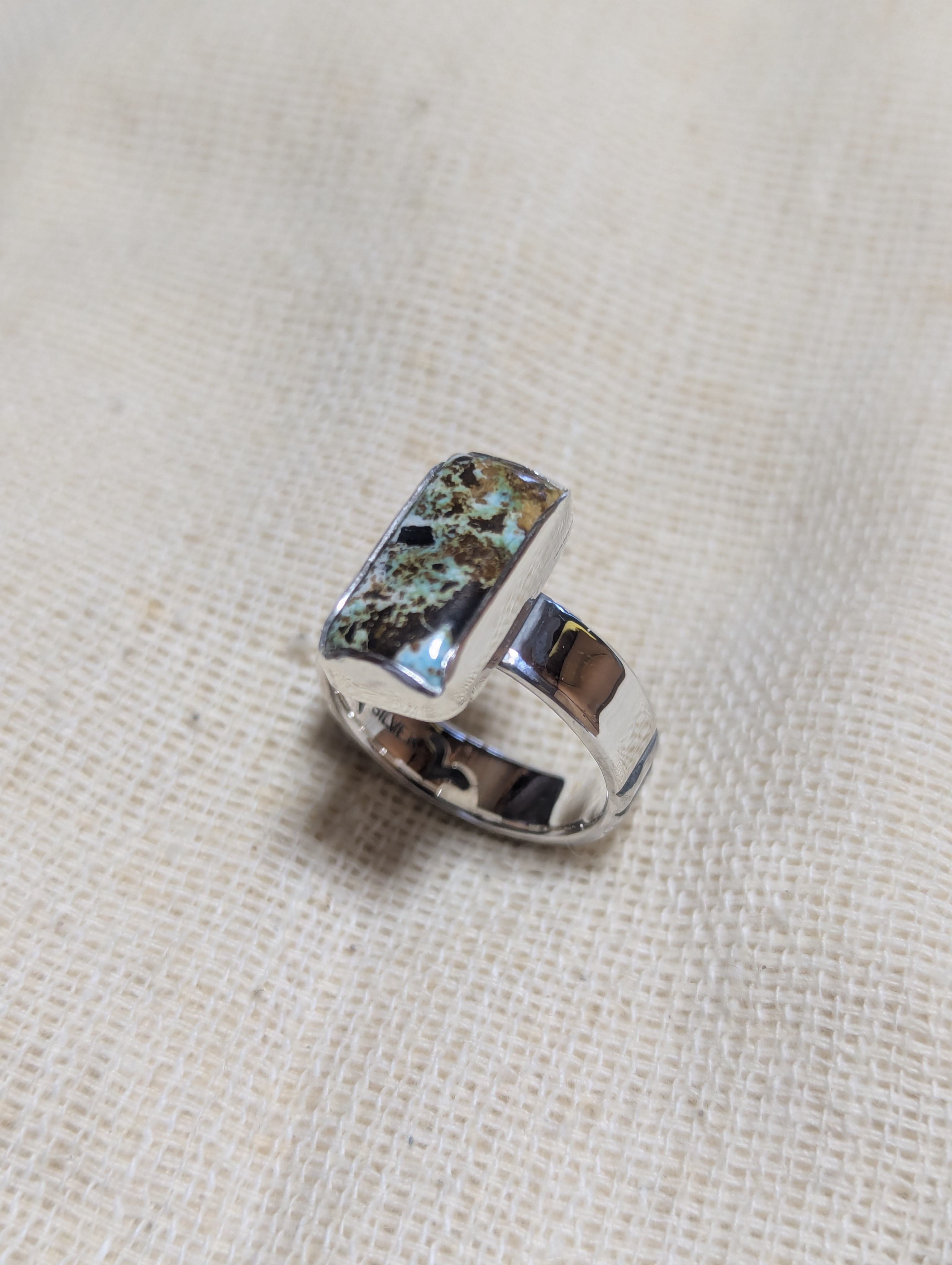 ブラックジャックターコイズ　リング