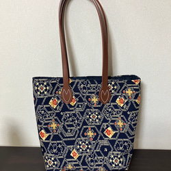 アンズルーム★2WAY★着物　帯★がま口バッグ★ハンドバッグ★ショルダー★黒　金 アンズルーム☆2WAY☆着物 帯☆がま口 バッグ☆ハンドバッグ