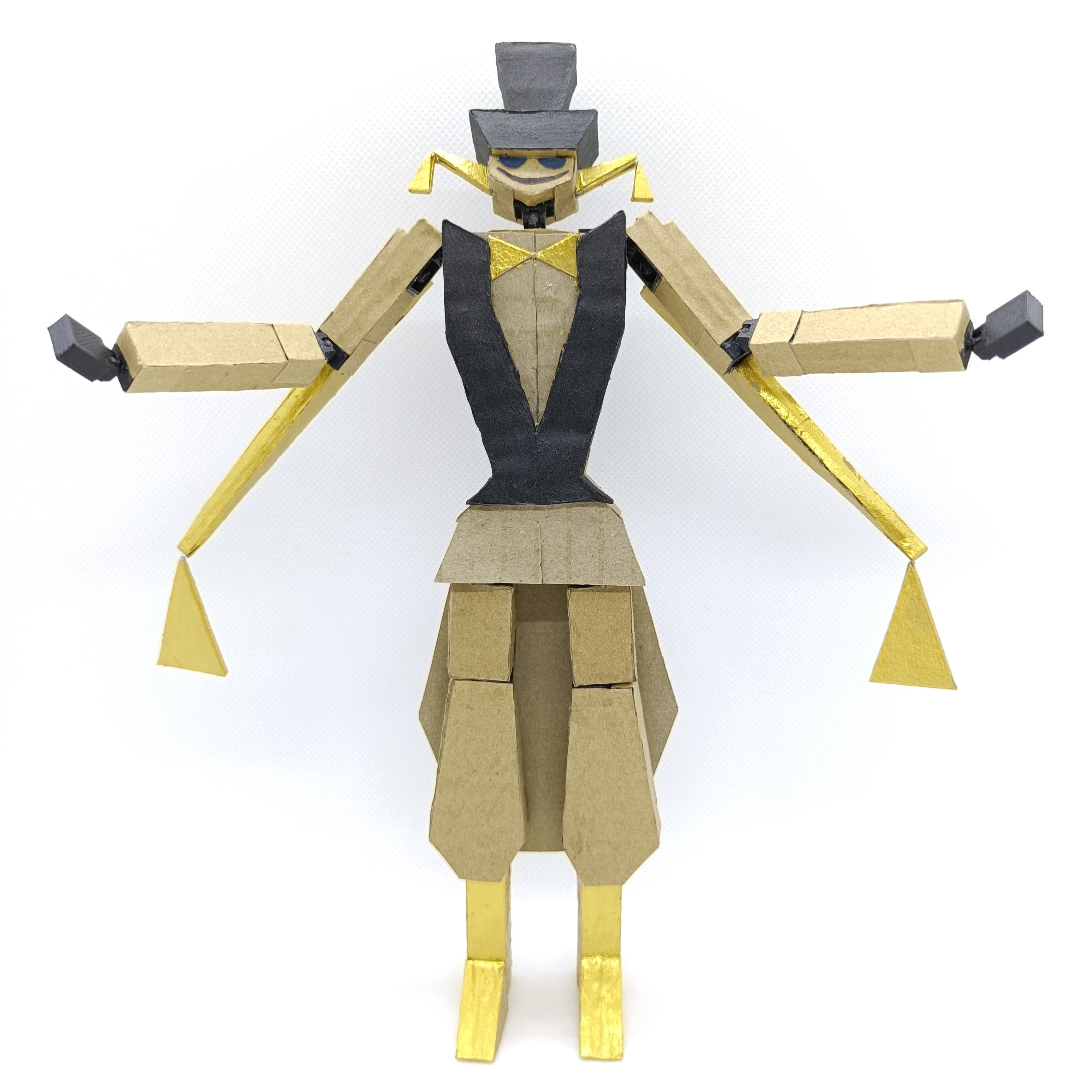 天秤 段ボールの変形ロボット アクションフィギュア カラクリー【１】