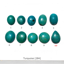 チベット産ターコイズ[247]小粒ルース ルース ／天然石