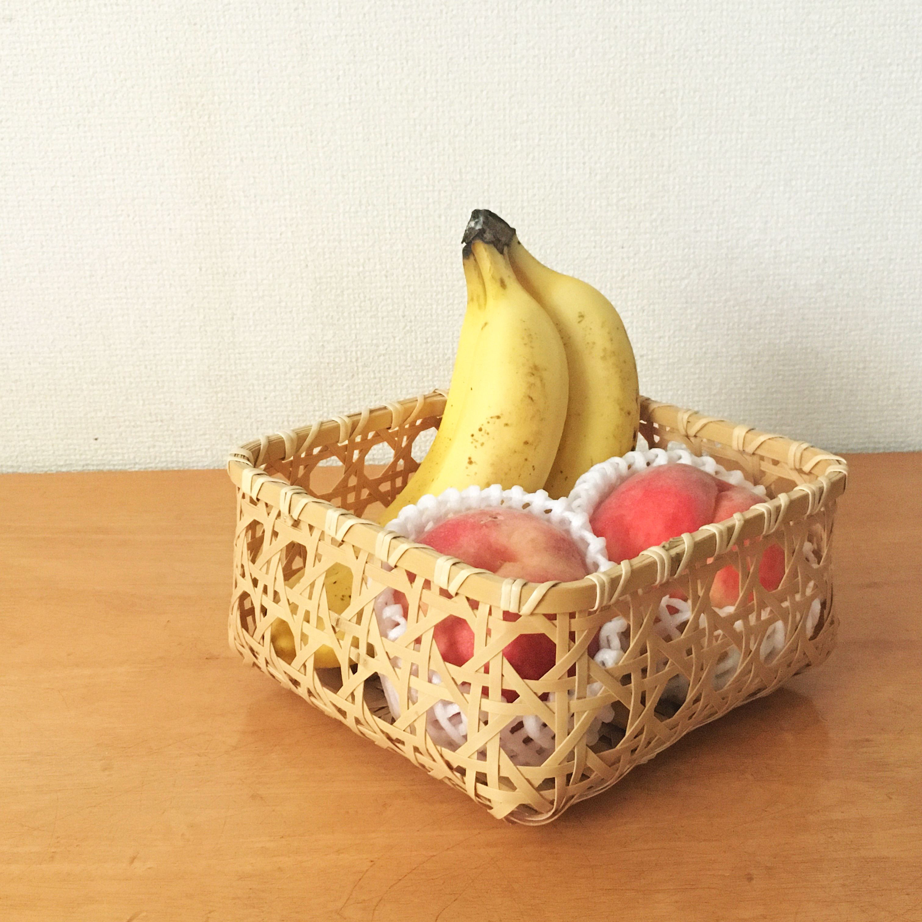 【受注制作】八つ目編みかご　小型