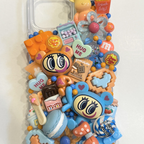 iphoneデコ電ケース デコ電 iPhoneケース スマホケース iPhone デコレーション デコケース