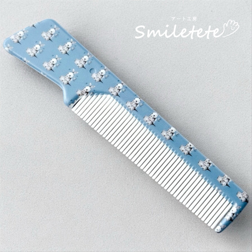 恋するうさぎちゃんミラー＆コームセット ミラーマット加工仕上げ 手鏡