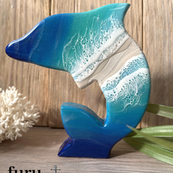 イルカのペーパーウェイト イルカ 文鎮 ペーパーウェイト 置物