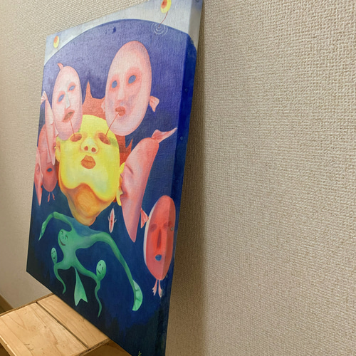 油彩『呪い』 絵画 Yuriko 通販 19629061｜Creema(クリーマ)