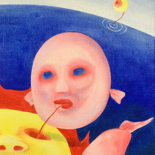 油彩『呪い』 絵画 Yuriko 通販 19629061｜Creema(クリーマ)